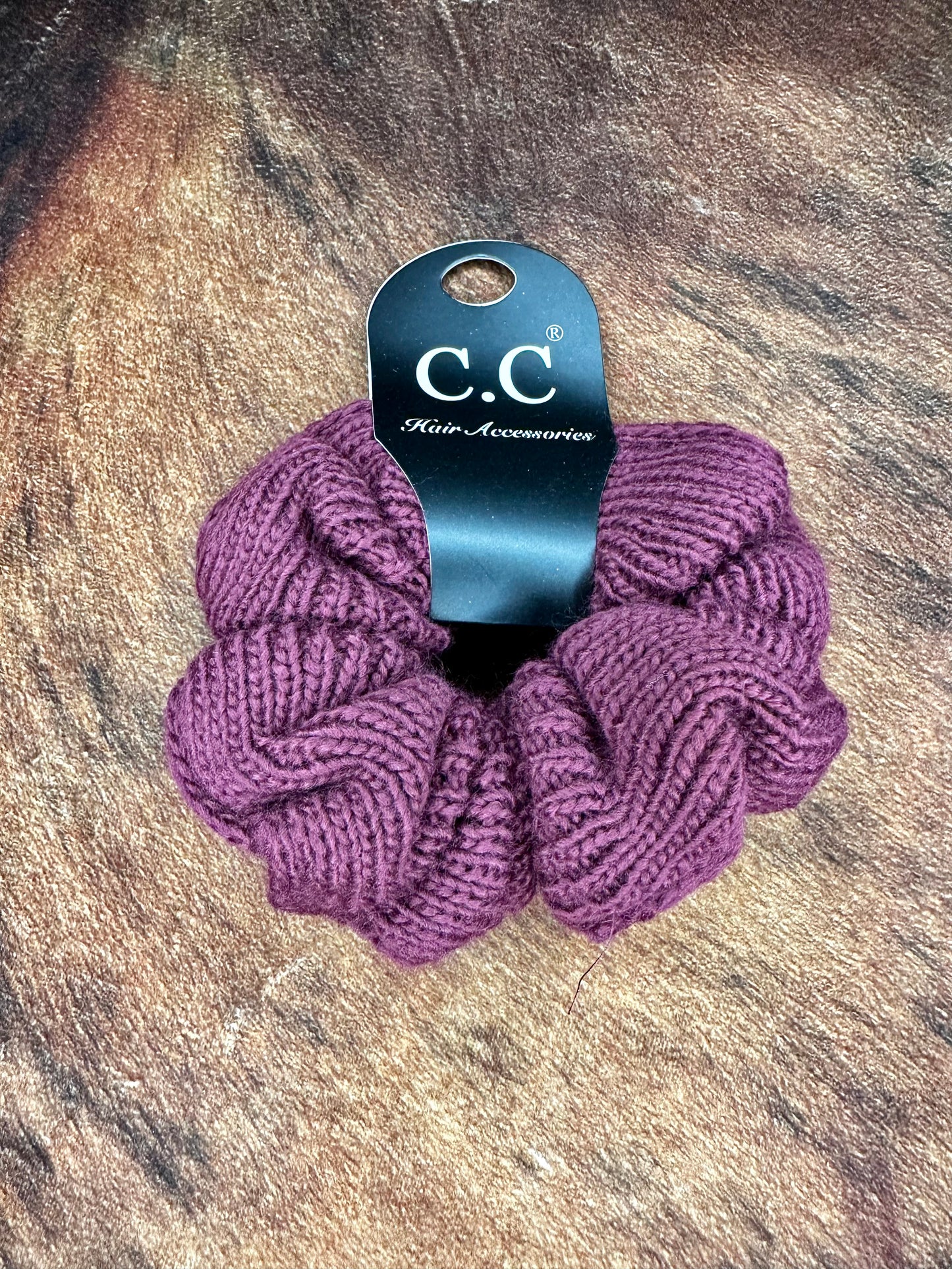 C.C Soft Knit Scrunchie