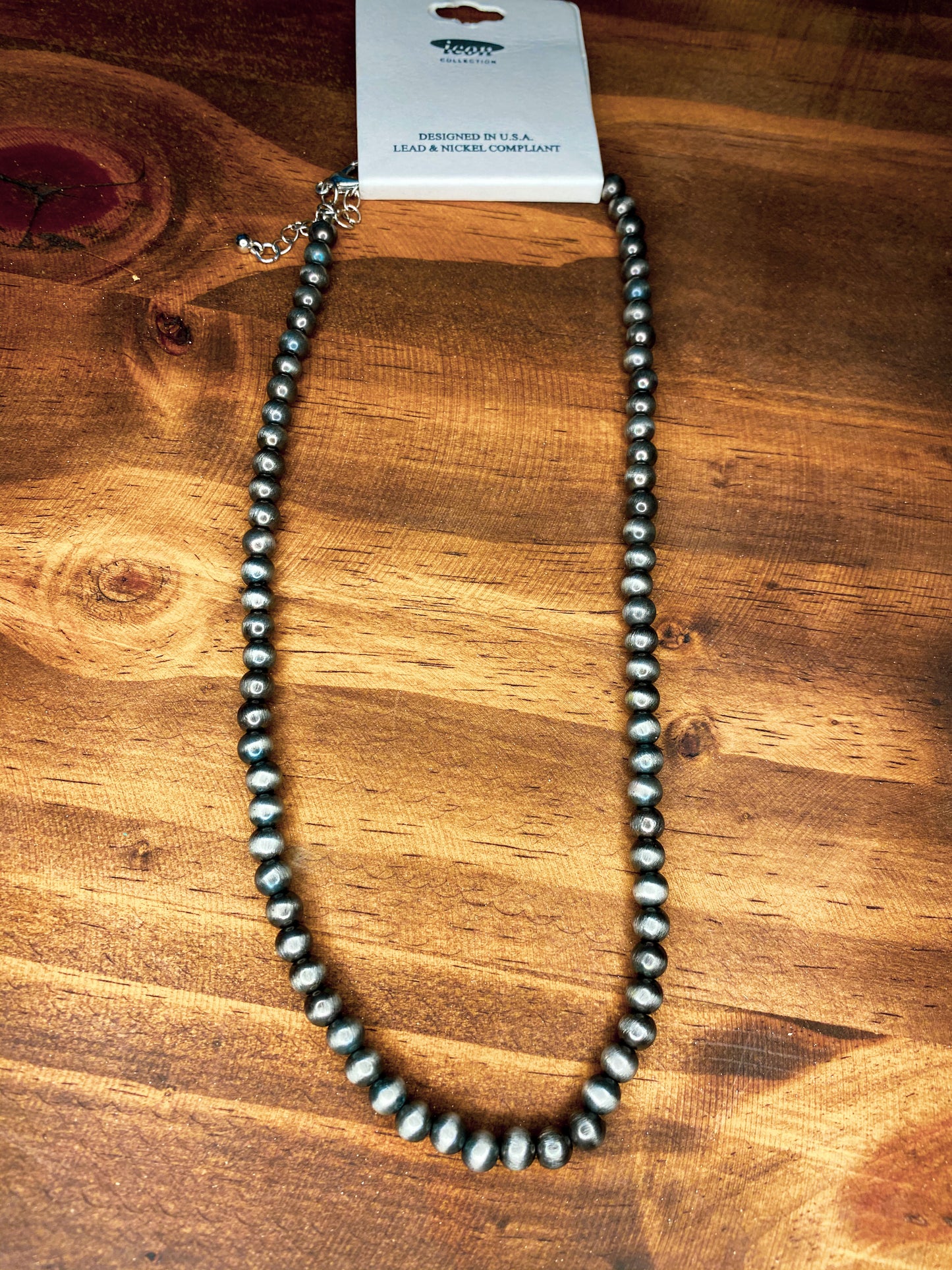 Navajo Style Pearl Necklace