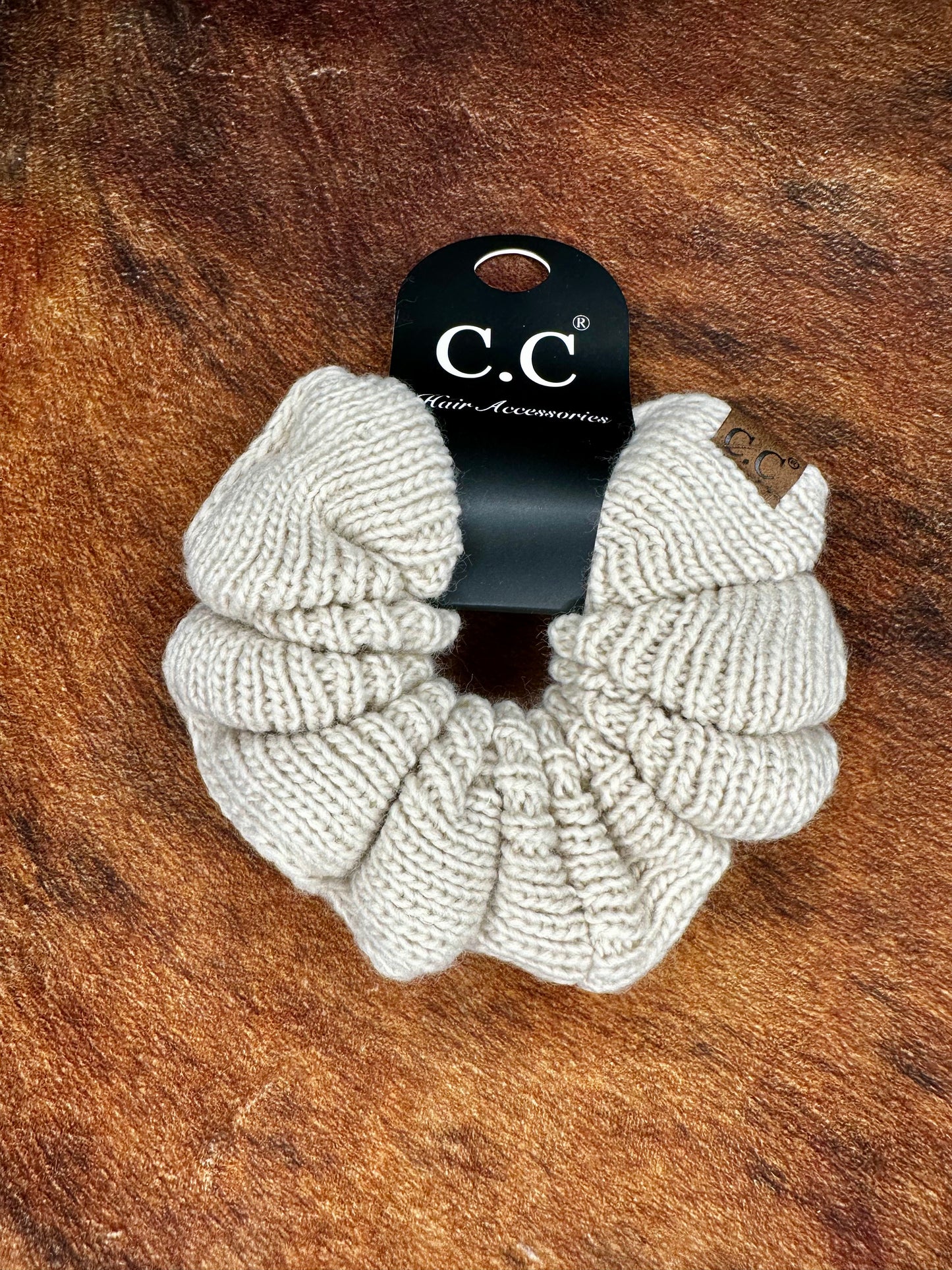 C.C Soft Knit Scrunchie