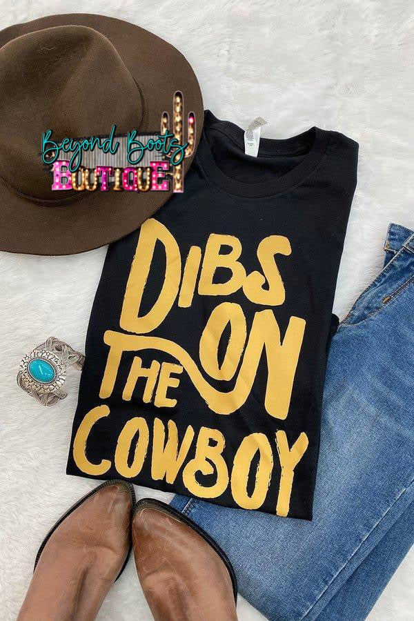 Dibs On The Cowboy- Black